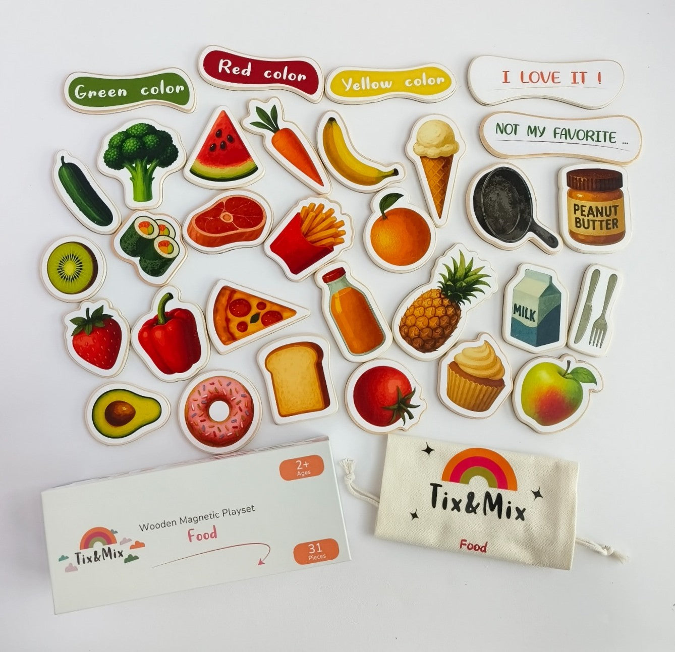 Little Chefs’ Food Game (set of 31)
