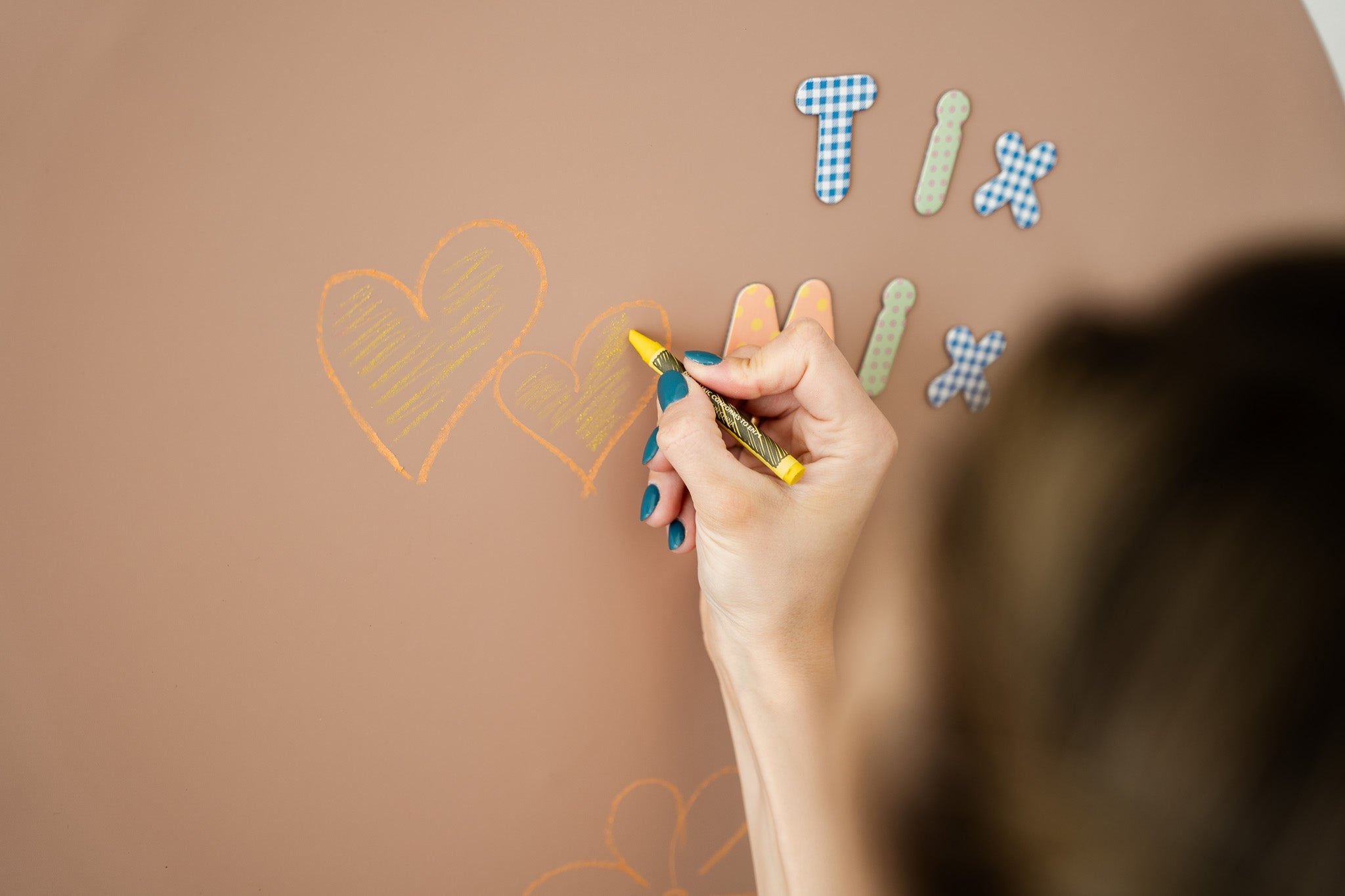 Magnetic wall decal Brown Sugar