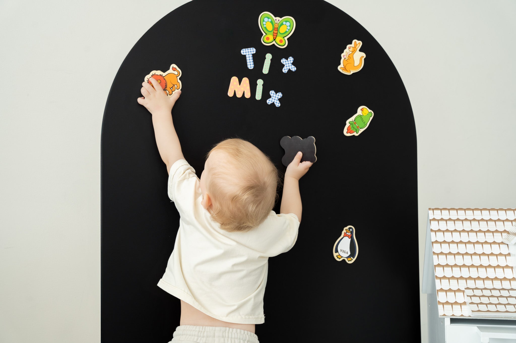 Magnetic wall decal Black Mystery