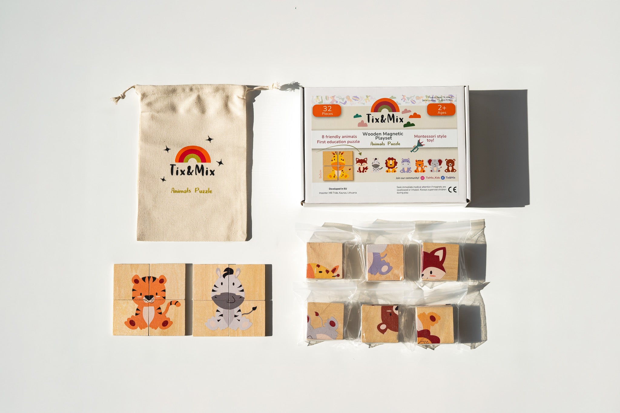 My First Puzzle - Animals (set of 32)
