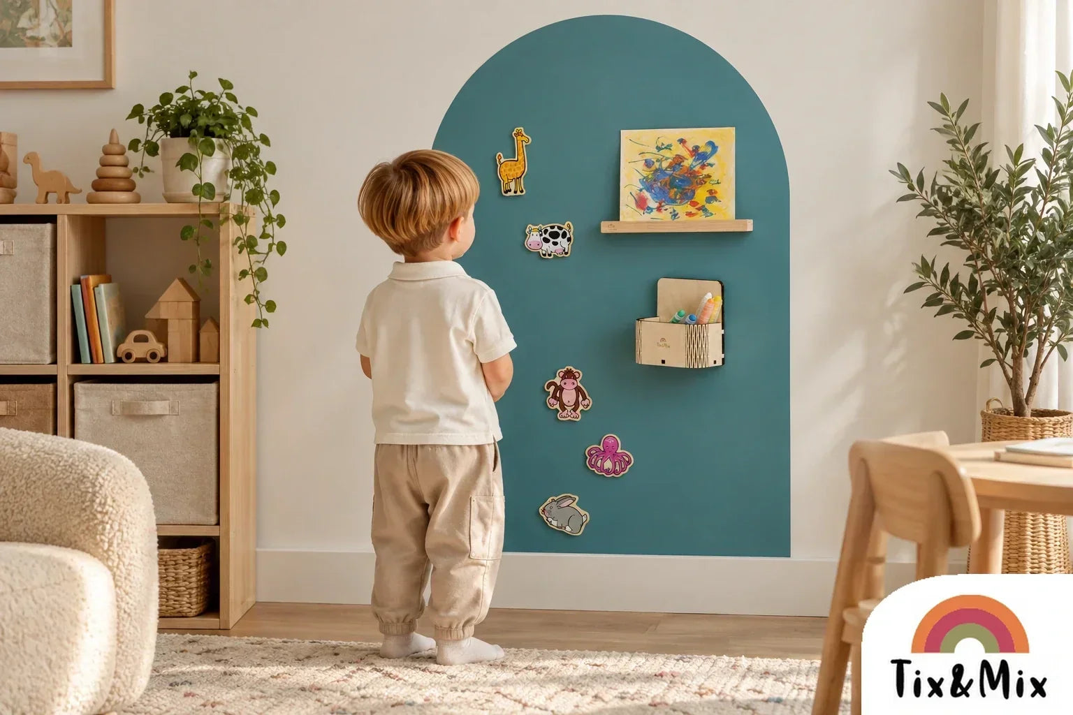 Magnetic Wall Storage Ideas With Pockets, Shelves, and Holders