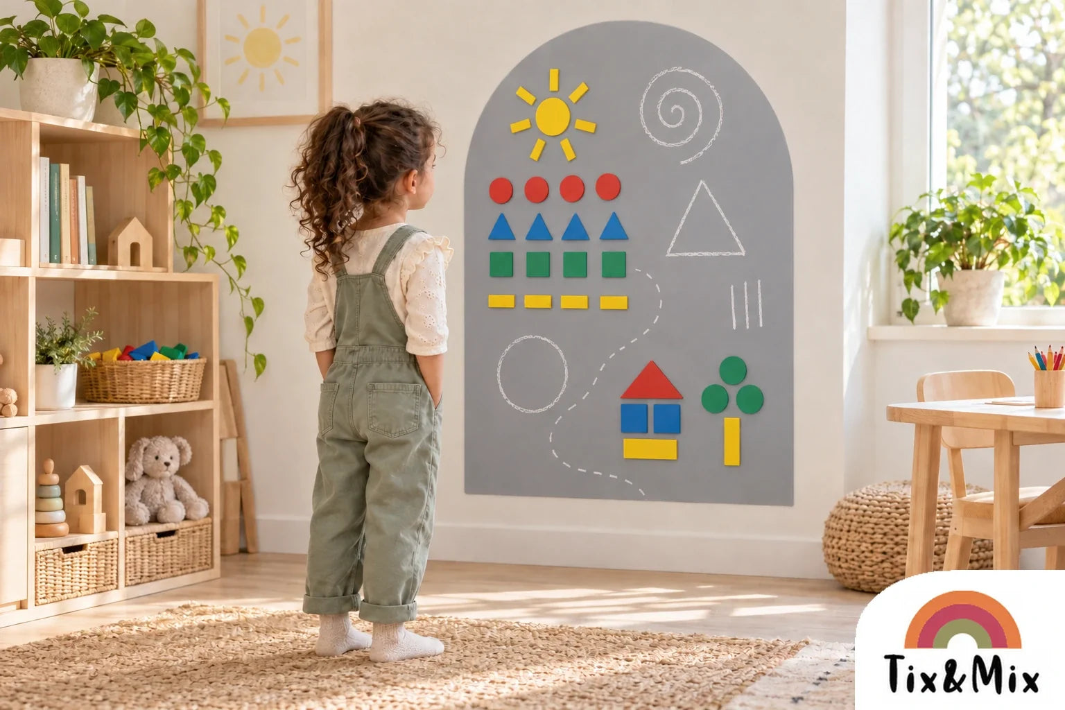 Magnetic Wall Board for Kids | Fun & Educational Play Wall