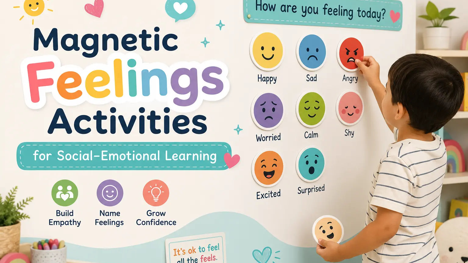 Magnetic Feelings Activities for Social-Emotional Learning