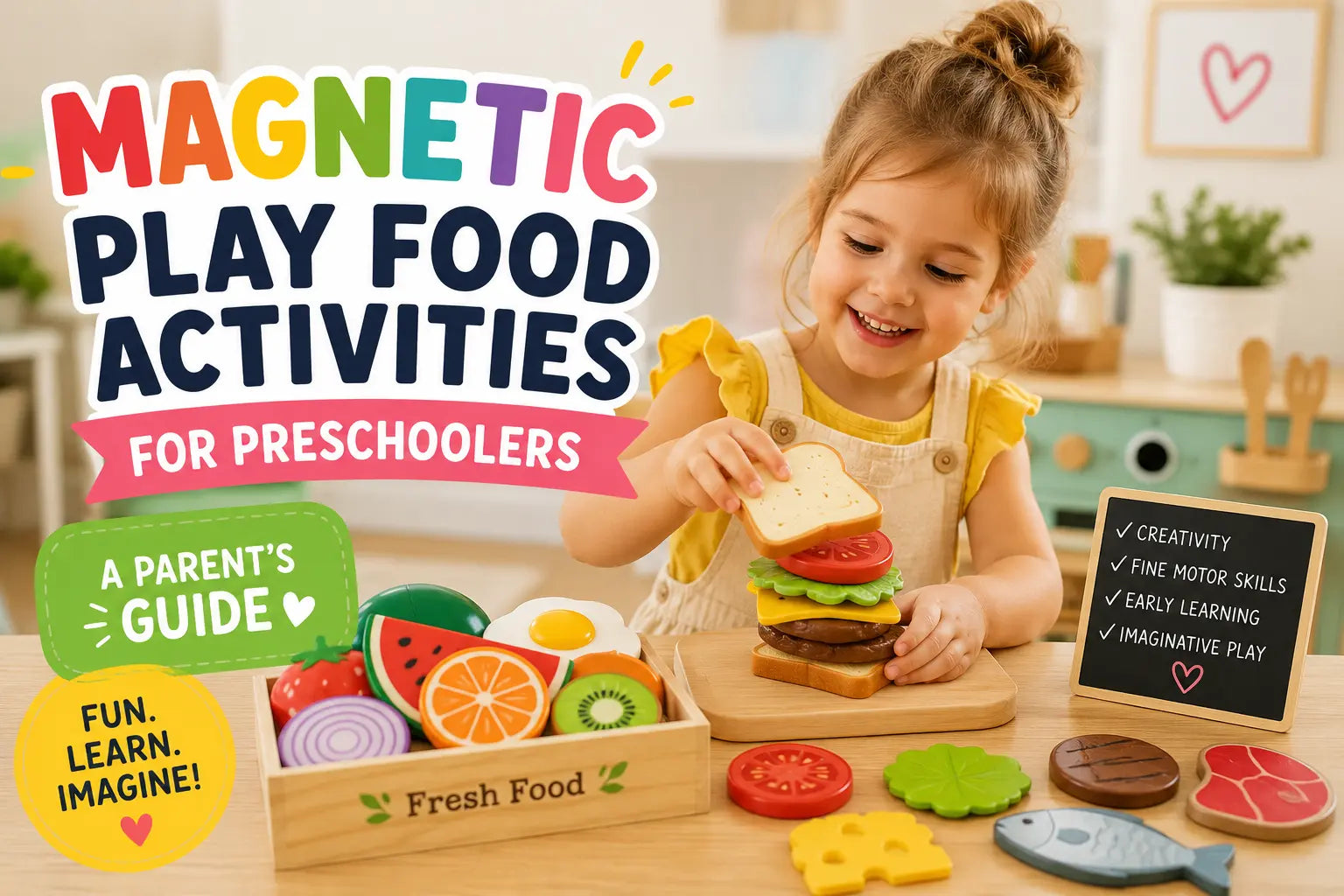 Magnetic Play Food Activities for Preschoolers: A Parent's Guide