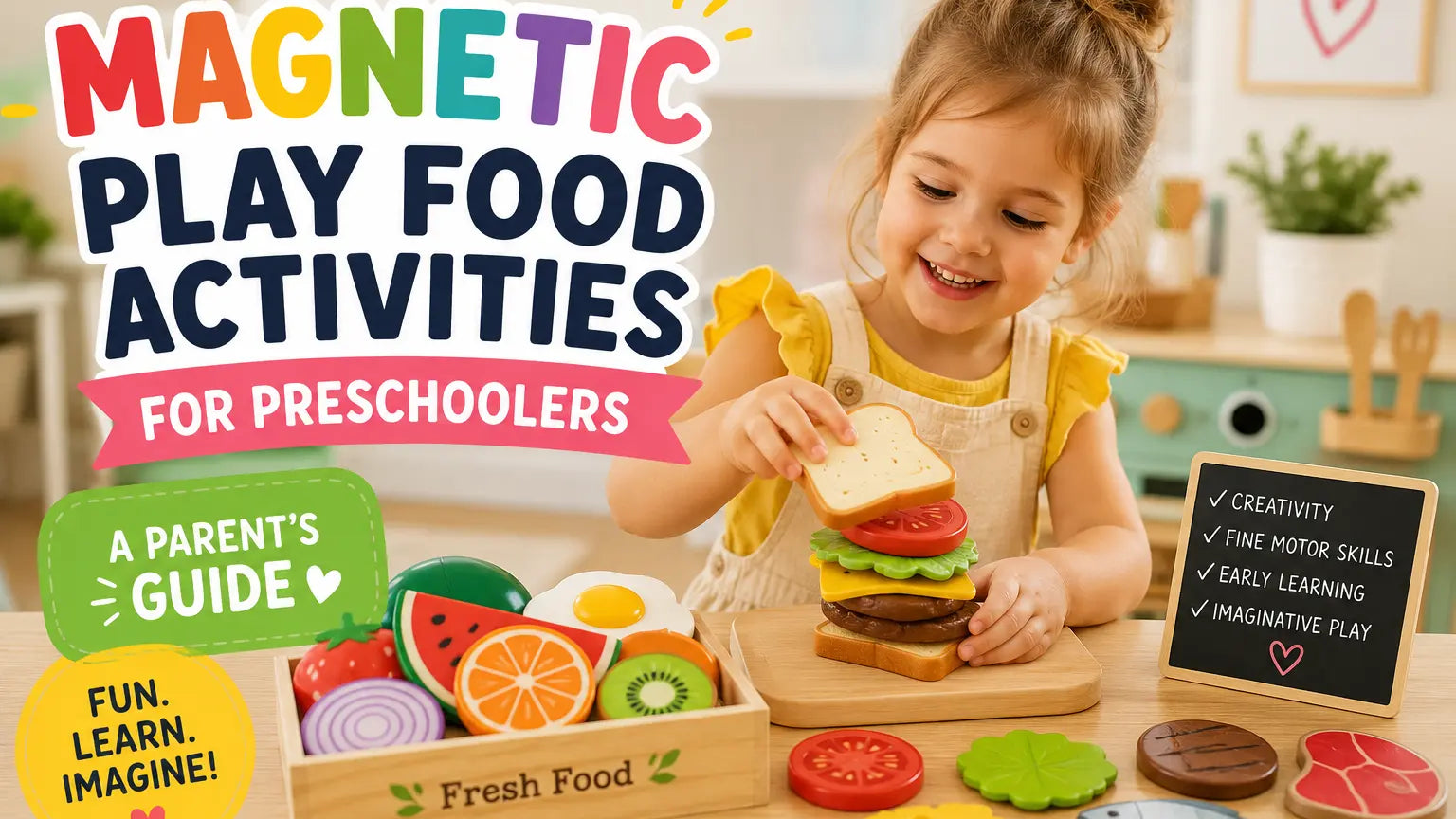 Magnetic Play Food Activities for Preschoolers: A Parent's Guide
