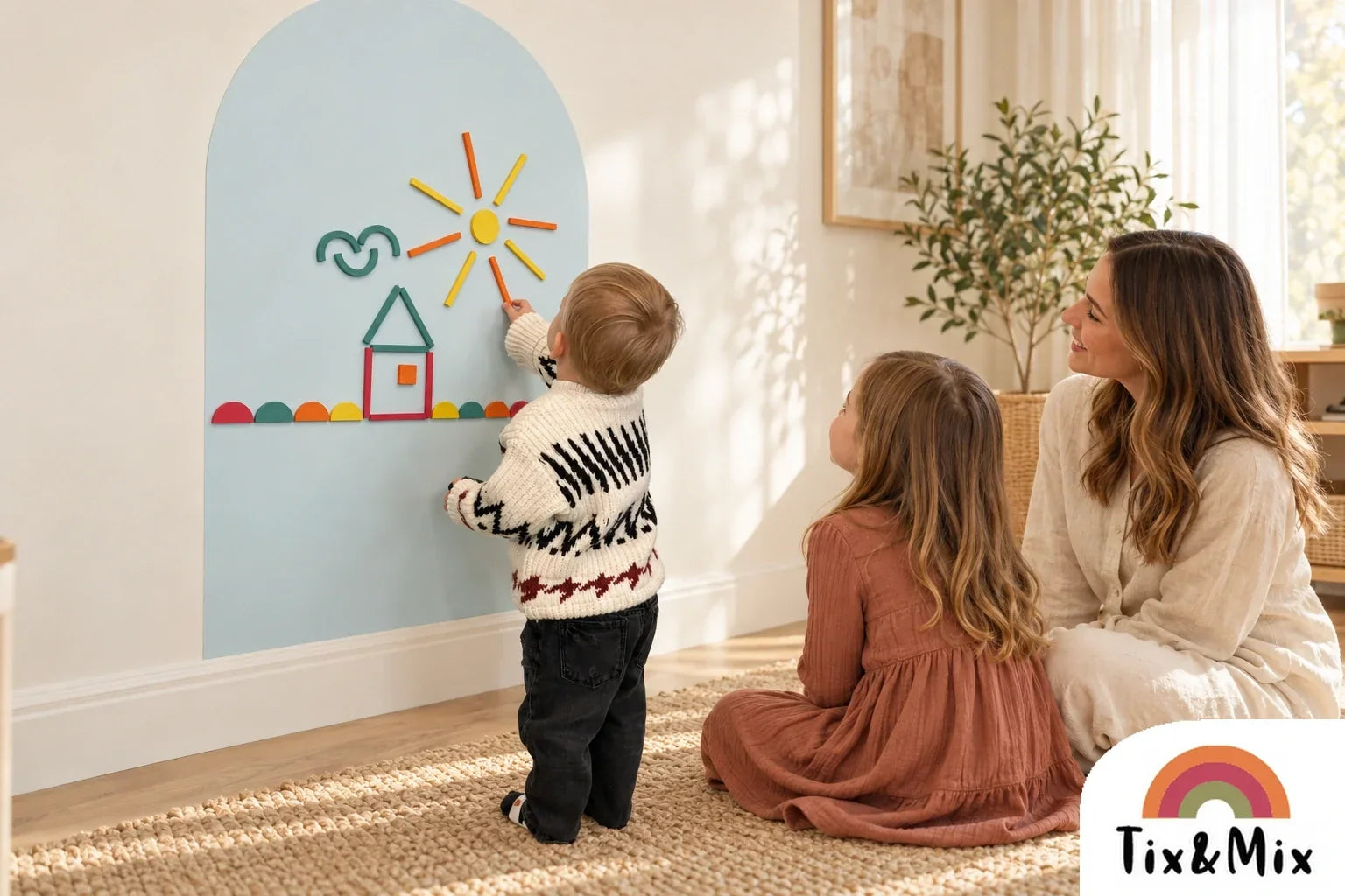 How a Magnetic Play Wall Can Grow With Your Child