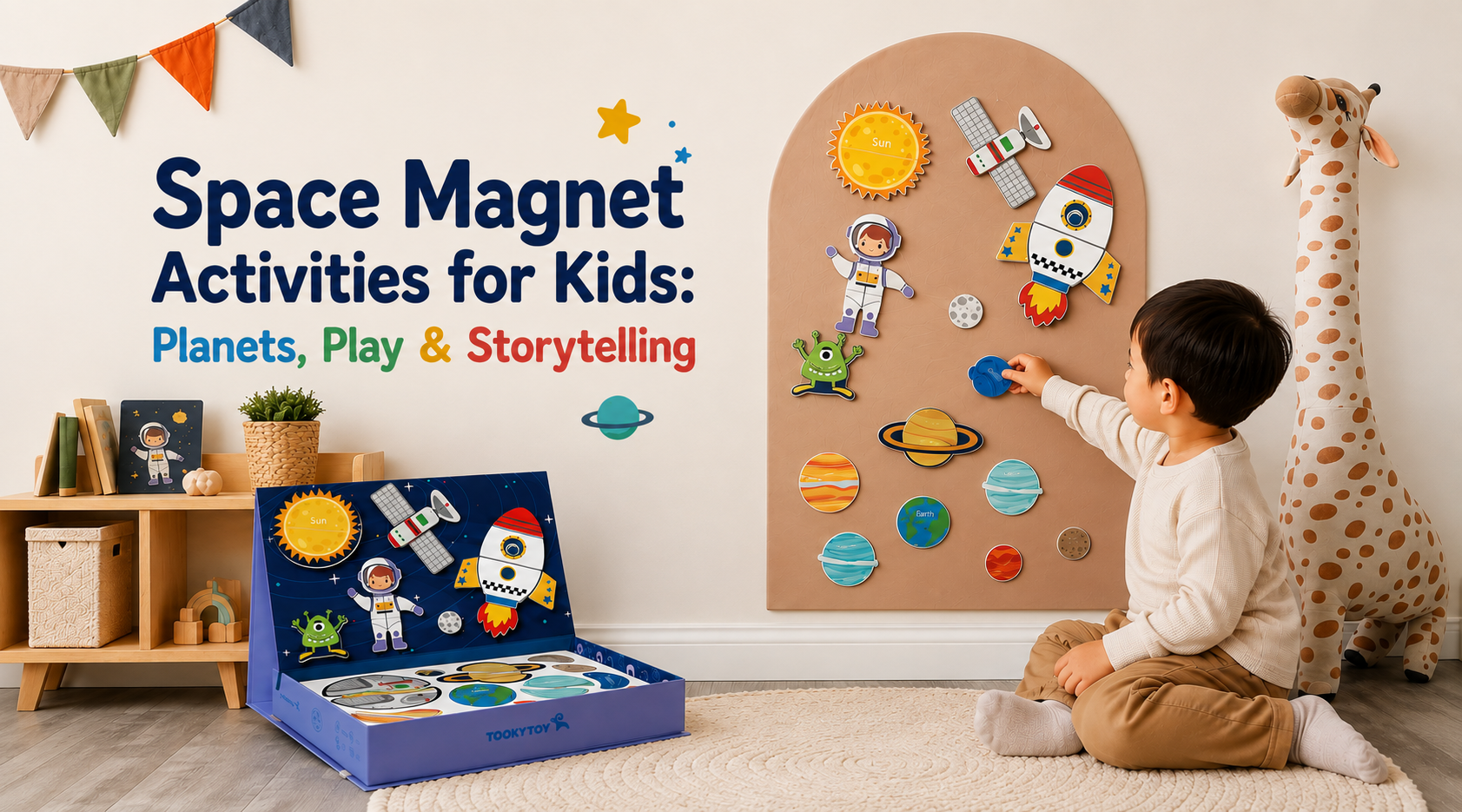 Space Magnet Activities for Kids: Planets, Play & Storytelling