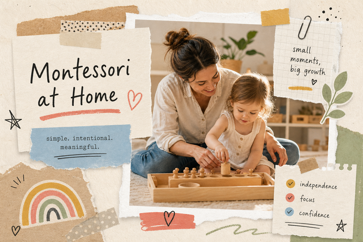 Montessori Play at Home: A Beginner's Guide for Parents