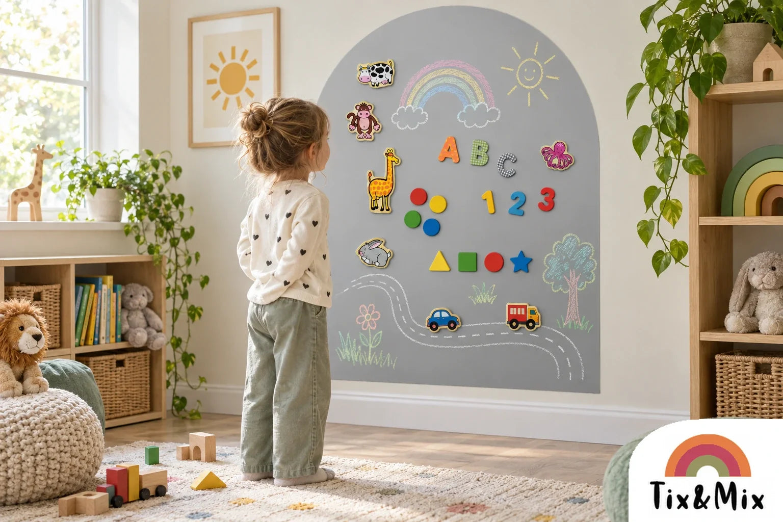 10 Creative Magnetic Wall Board Activities for Kids