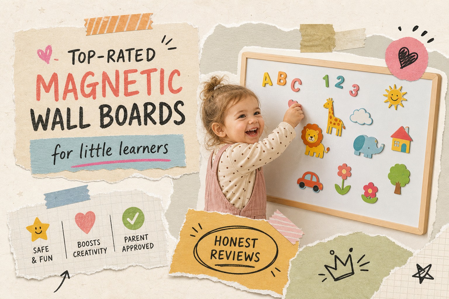 Top-Rated Magnetic Wall Boards for Toddlers: Honest Reviews