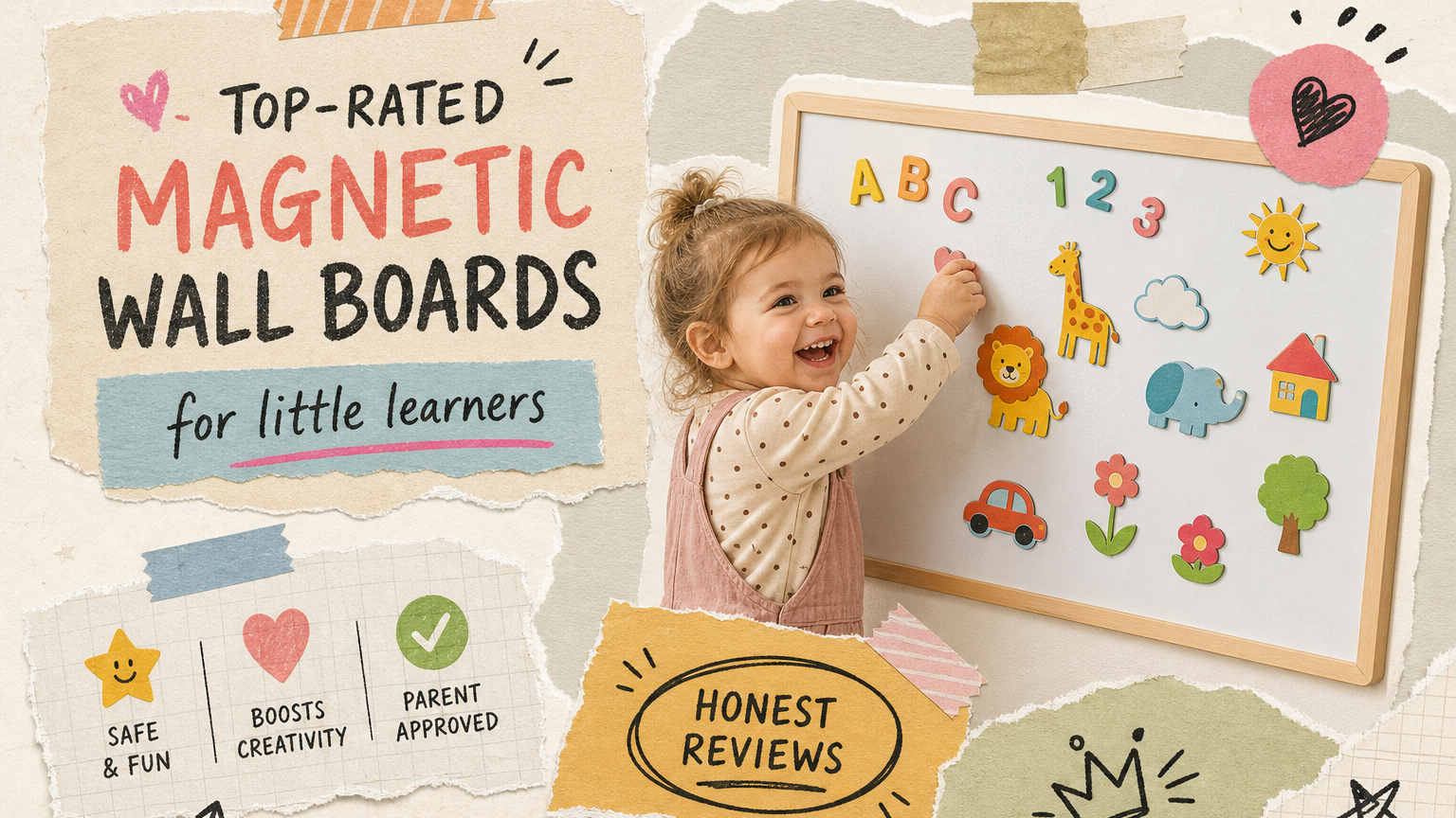 Top-Rated Magnetic Wall Boards for Toddlers: Honest Reviews