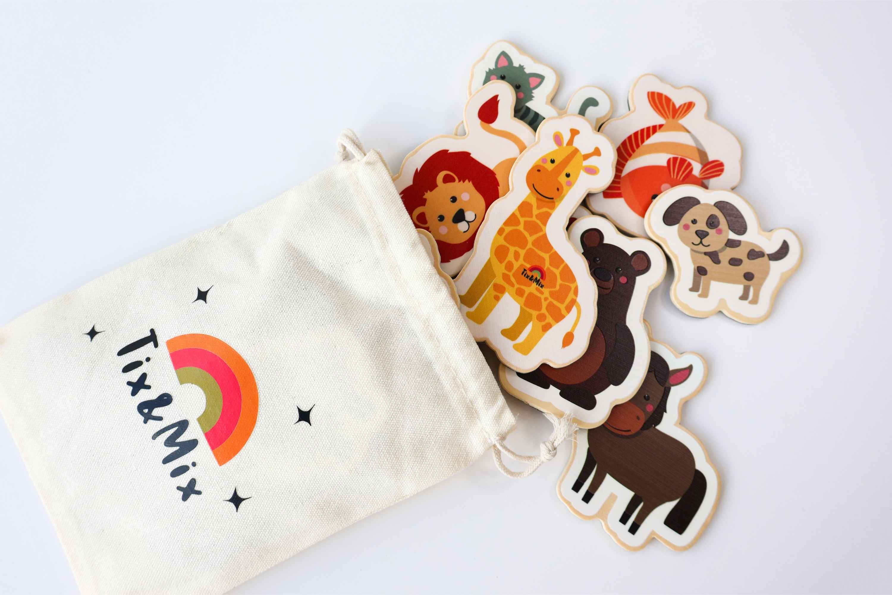 Wooden Magnets Collection