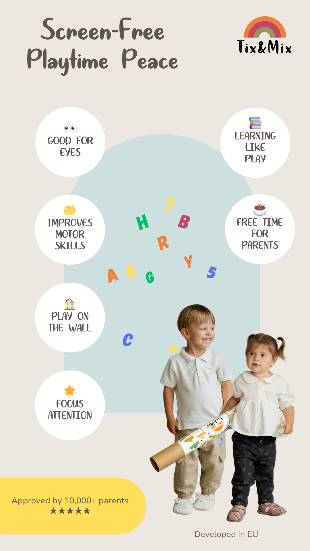 Magnetic wall decal Blue Dream