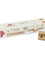 A product display of Tix&Mix marble track on a white background.