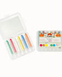 A product display of Tix&Mix colorful crayons on a white background.