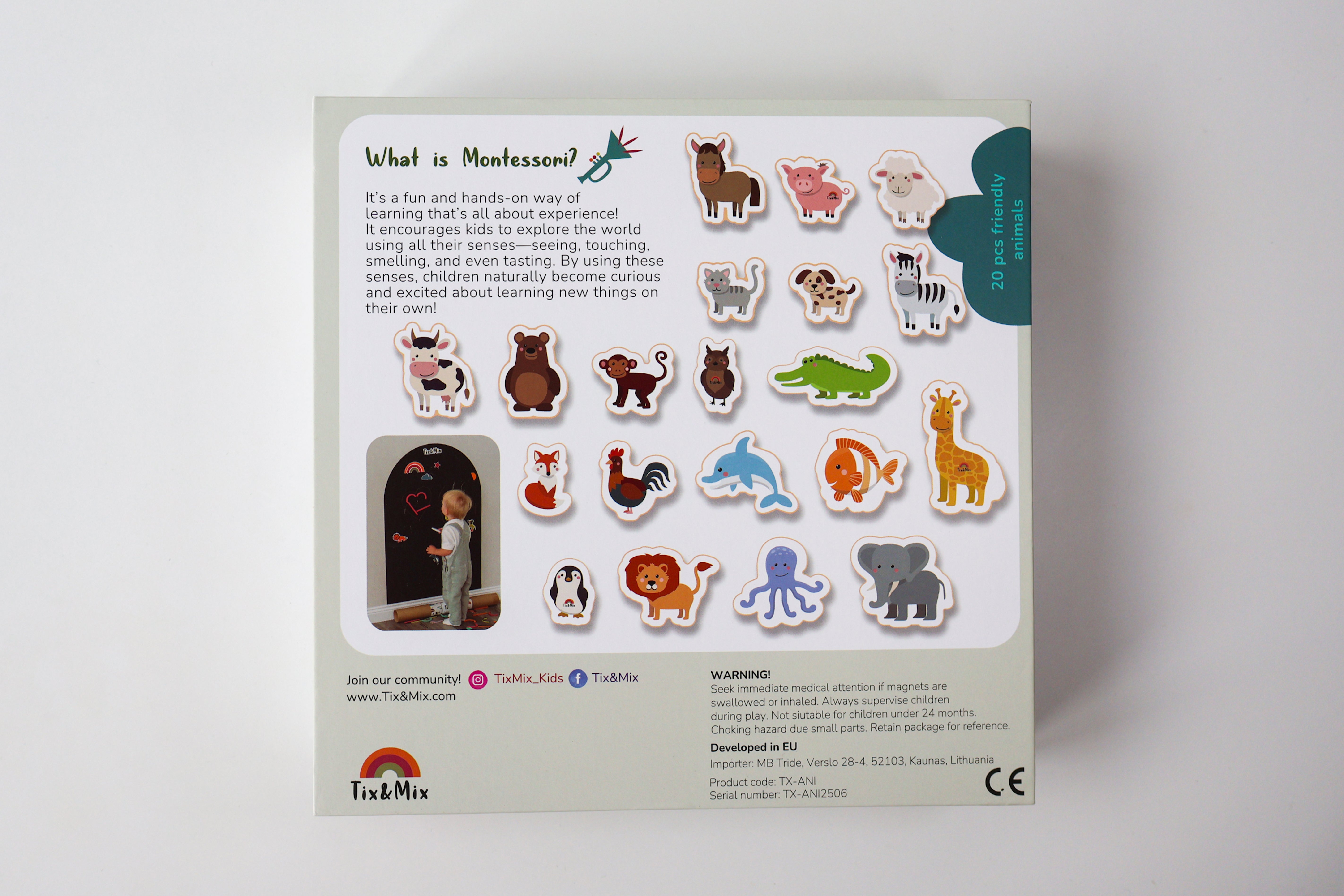 Meet the Animals Tix&Mix (set of 20)