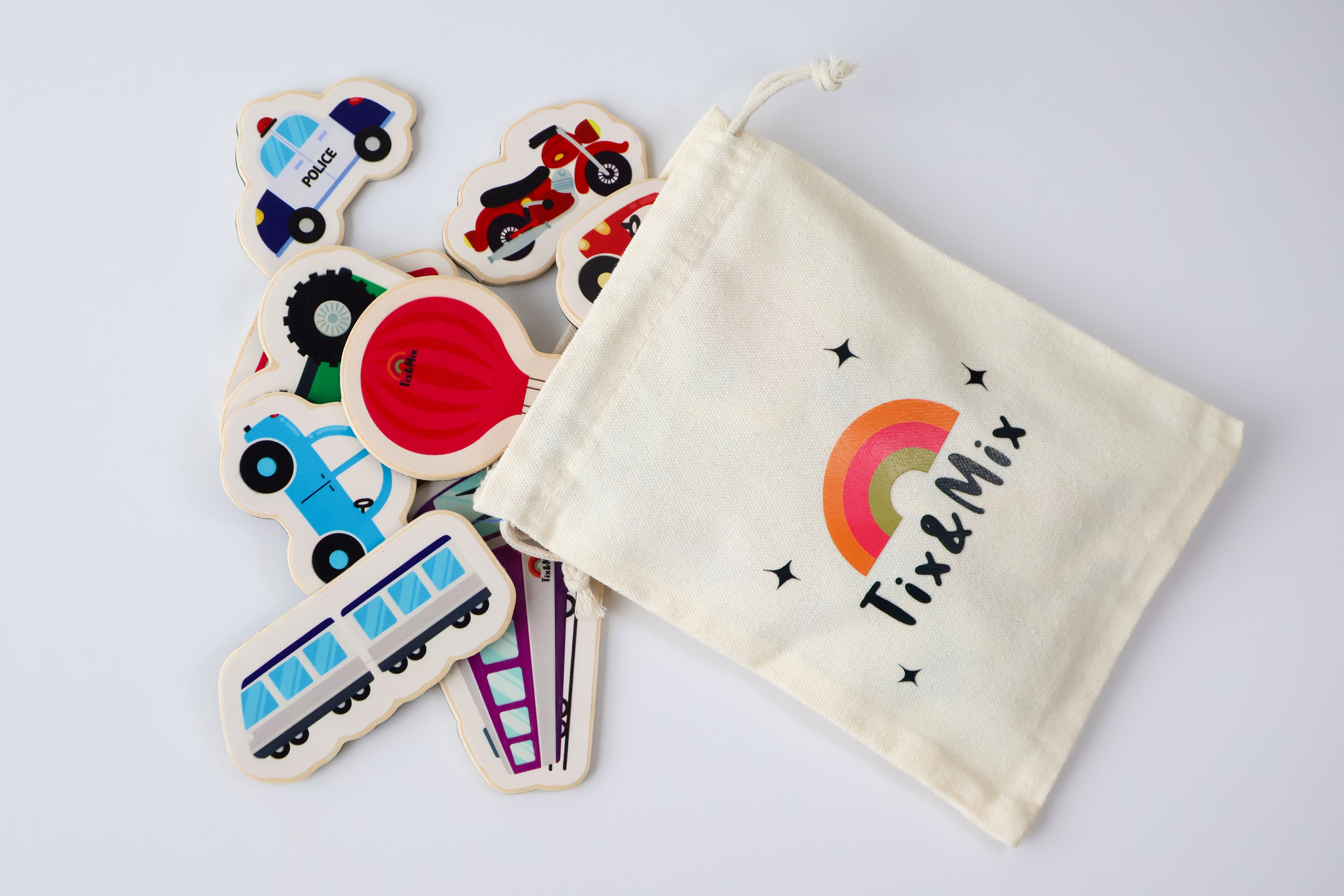 Explore Vehicles Tix&Mix (set of 20)