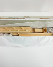 A product display of Tix&Mix marble track packaging on a white background.