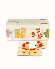 A product image of Tix&Mix magnetic puzzle set for kids.