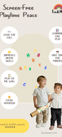 An infographic highlighting the benefits of screen-free activities for kids.