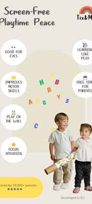 An infographic highlighting the benefits of screen-free activities for kids.