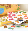 A collection of Tix&Mix dinosaur toy set in a box.