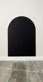 A product display of Tix&Mix black magnetic wall decal on a clean white wall.