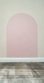 A product showcase of Tix&Mix pink magnetic wall decal on a clean wall.