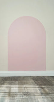 A product showcase of Tix&Mix pink magnetic wall decal on a clean wall.