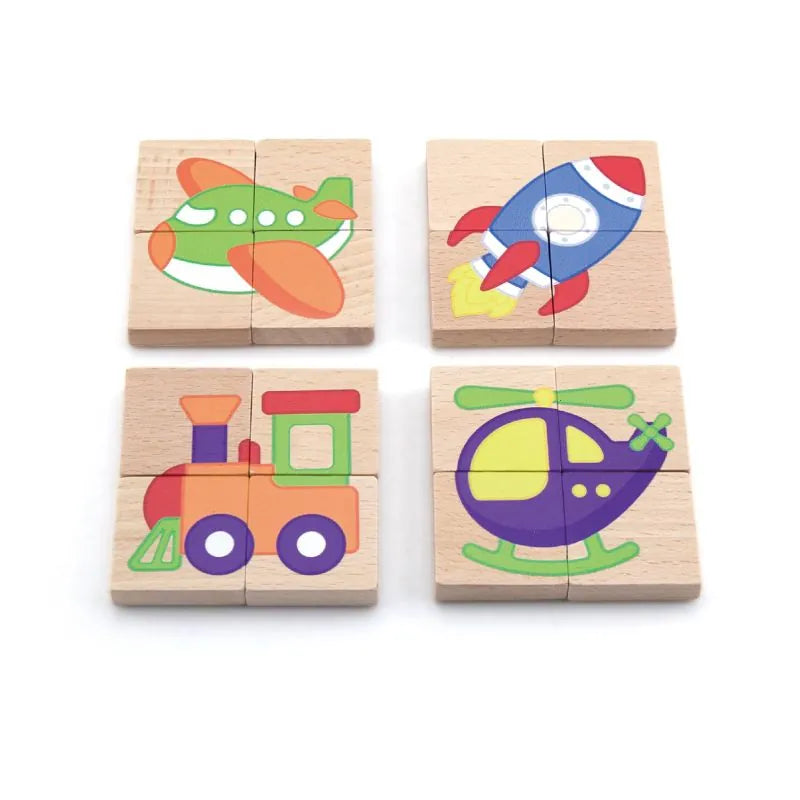 My first puzzle - vehicles (set of 32)