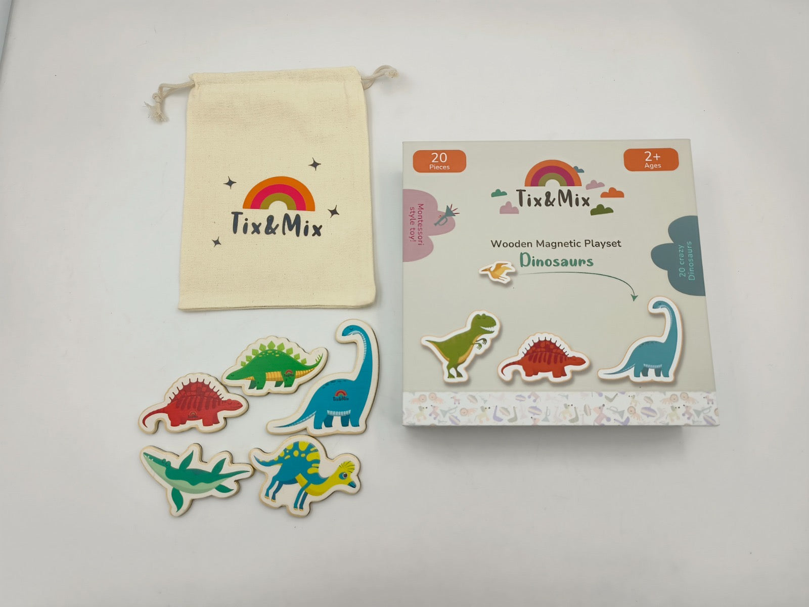 Exclusive Dinosaurs Tix&Mix (set of 20)