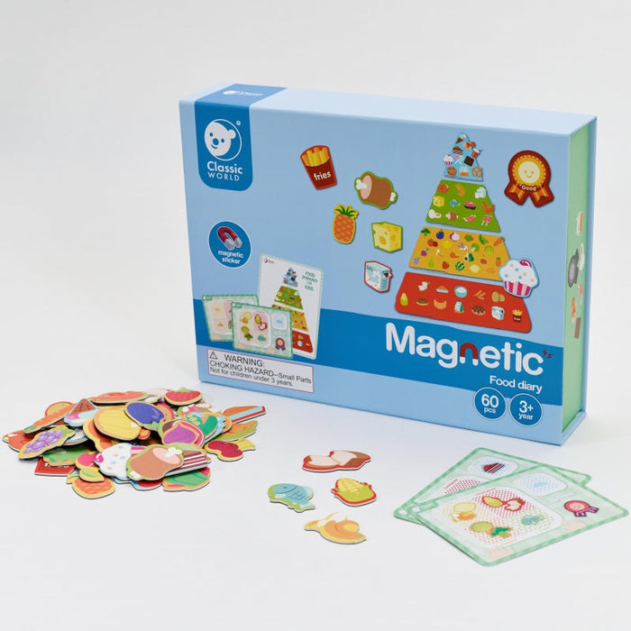 Educational Magnetic Food Discovery Set