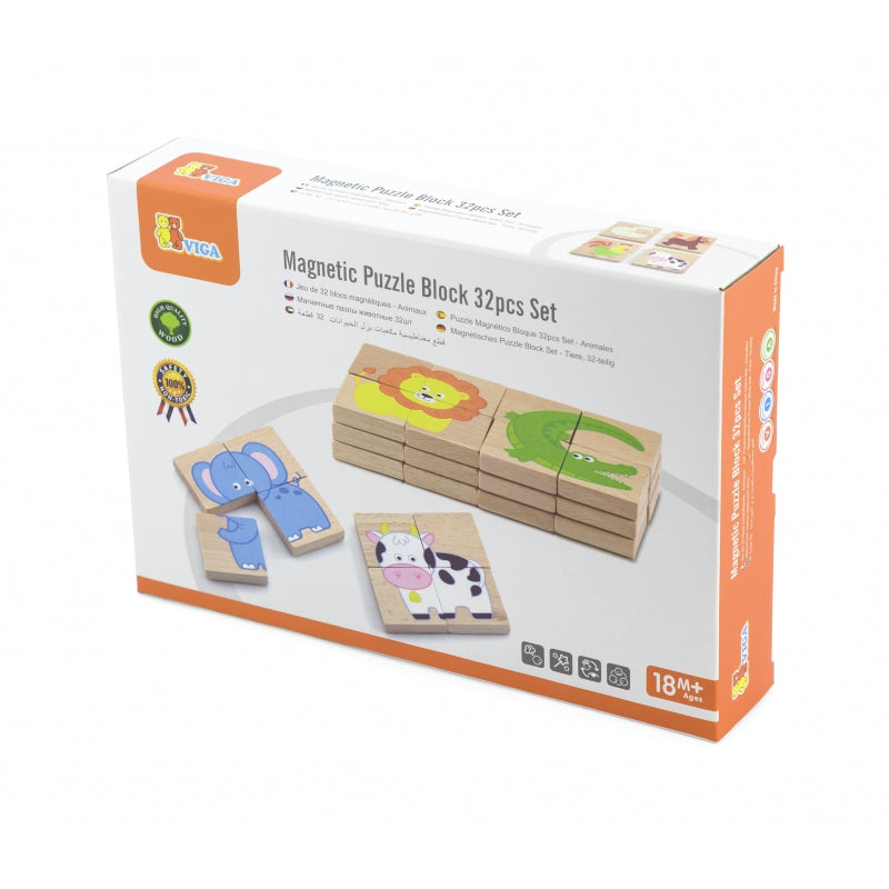 Puzzle - animals (set of 32)