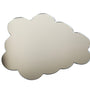 A Cloud-shaped mirror on a white background.